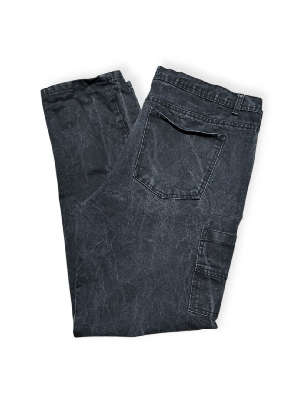 Regal Exch Jeans Vintage Mens 38x32 Black Denim Streetwear Y2K Grunge Skate 90s